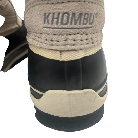 NWT SIZE 9 WOMENS KHOMBU EMILY SUEDE Leather LEATHER FAUX FUR WINTER SNOW BOOTS - Picture 11 of 12